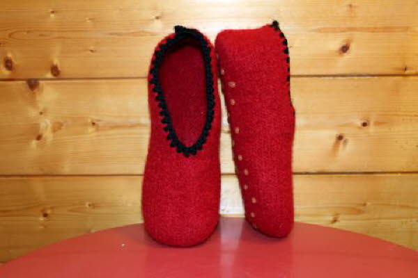 Filzpantoffel