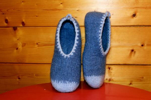 Filzpantoffel