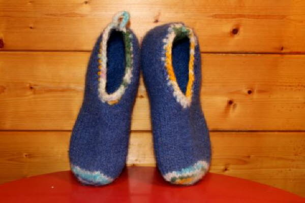 Filzpantoffel