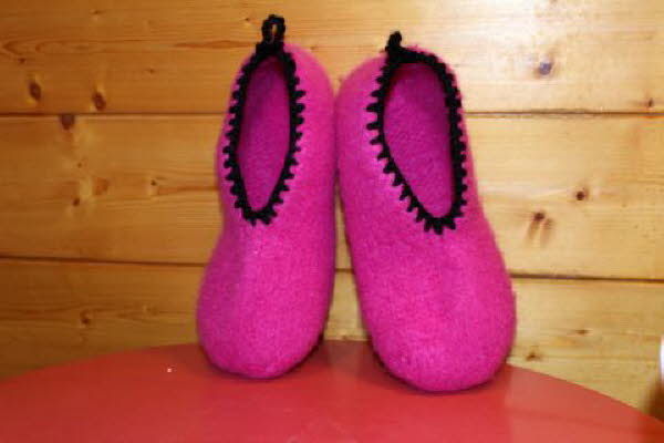 Filzpantoffel