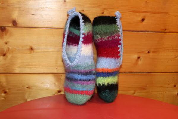 Filzpantoffel