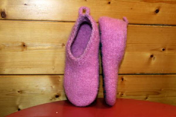 Filzpantoffel