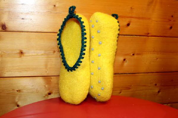 Filzpantoffel