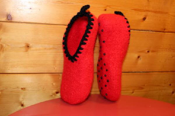 Filzpantoffel