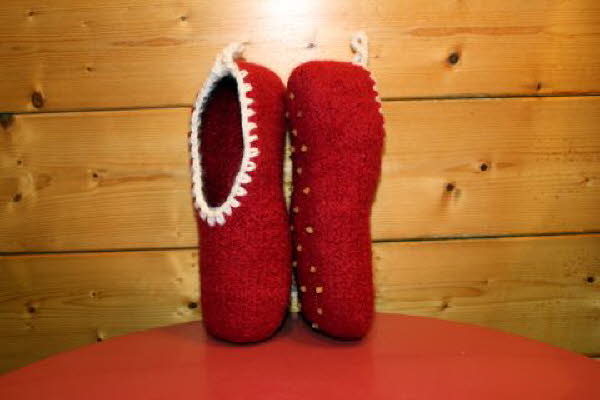 Filzpantoffel